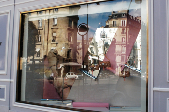 Paris street fashion showcase