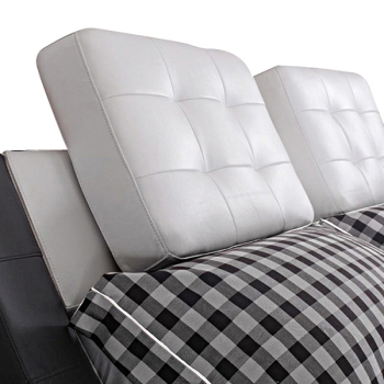 Software tatami bed modern minimalist leather