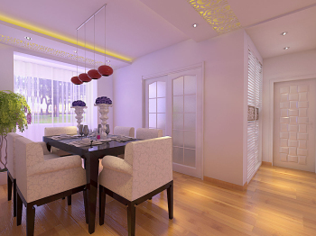 Purple living room design