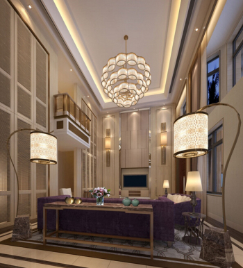 Beijing Zhonghai Nine mansion villa interior design