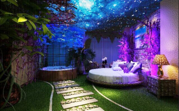 Couple theme hotel design