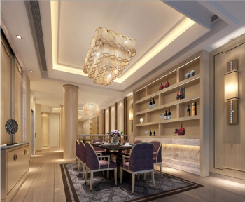 Beijing Zhonghai Nine mansion villa interior design