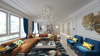 French + Nordic simple four-bedroom design