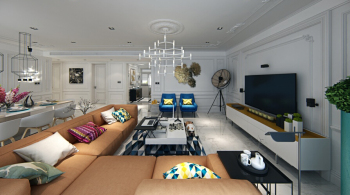 French + Nordic simple four-bedroom design