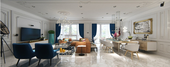 French + Nordic simple four-bedroom design