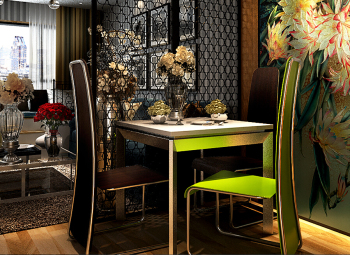 89 square meters of modern small duplex design