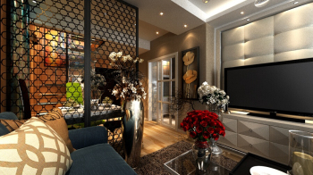 89 square meters of modern small duplex design