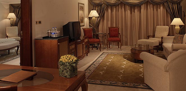 View of hotel refurbishment,