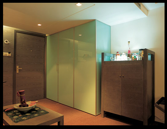 View of hotel refurbishment,