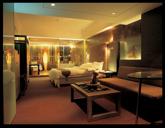 View of hotel refurbishment,