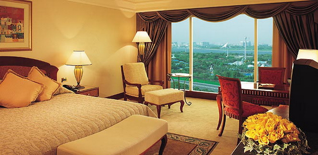 View of hotel refurbishment,