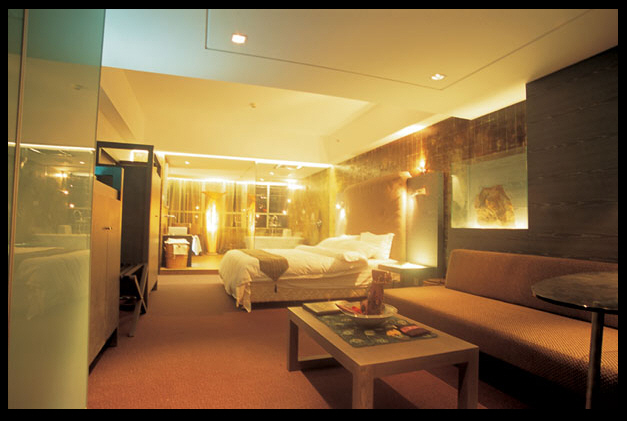 View of hotel refurbishment,