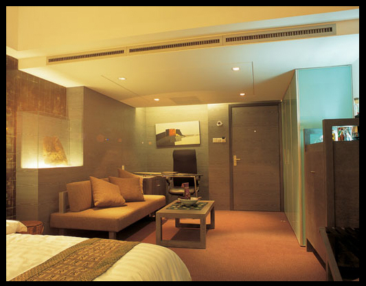View of hotel refurbishment,