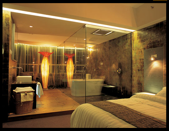 View of hotel refurbishment,