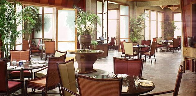 View of hotel refurbishment,
