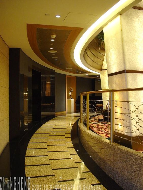 View of hotel refurbishment,