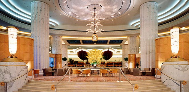 View of hotel refurbishment,