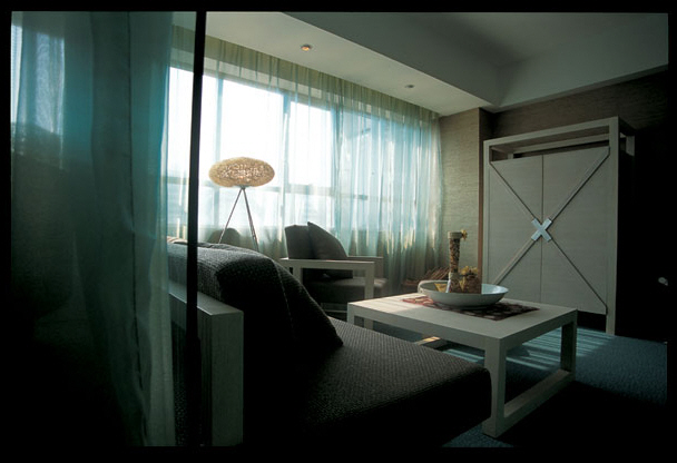 View of hotel refurbishment,