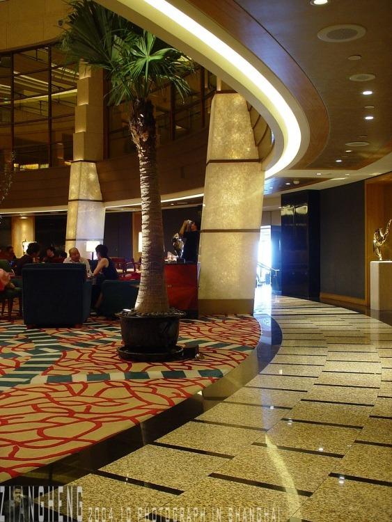 View of hotel refurbishment,