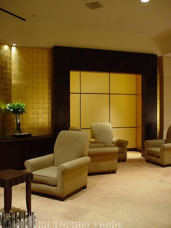 View of hotel refurbishment,