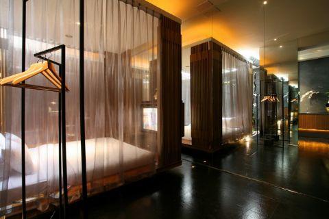 View of hotel refurbishment,