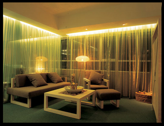 View of hotel refurbishment,