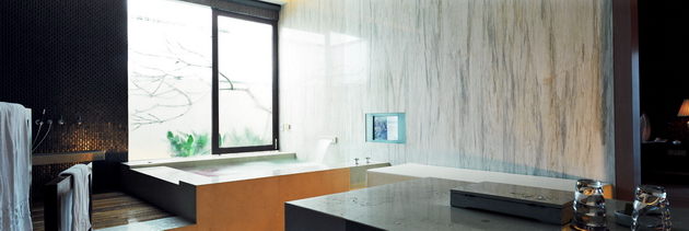 View of hotel refurbishment,