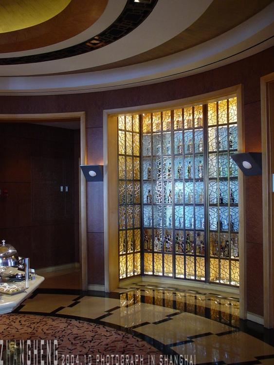 View of hotel refurbishment,
