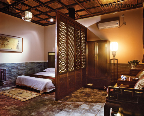View of hotel refurbishment,