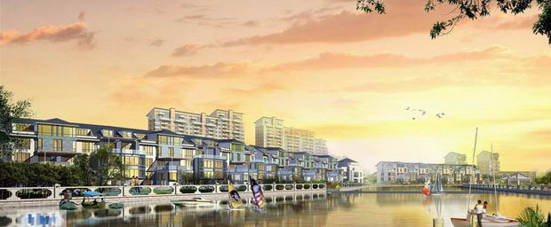 2008 the effect of the latest building plans, renderings villas, villa landscape effects, the effect of landscape architecture,
