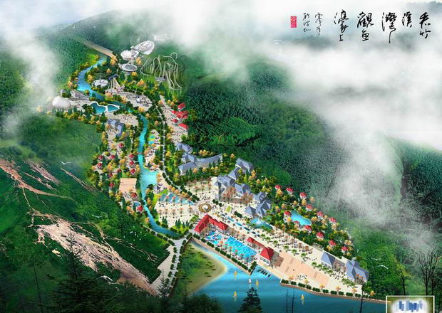 2008 the effect of the latest building plans, renderings villas, villa landscape effects, the effect of landscape architecture,