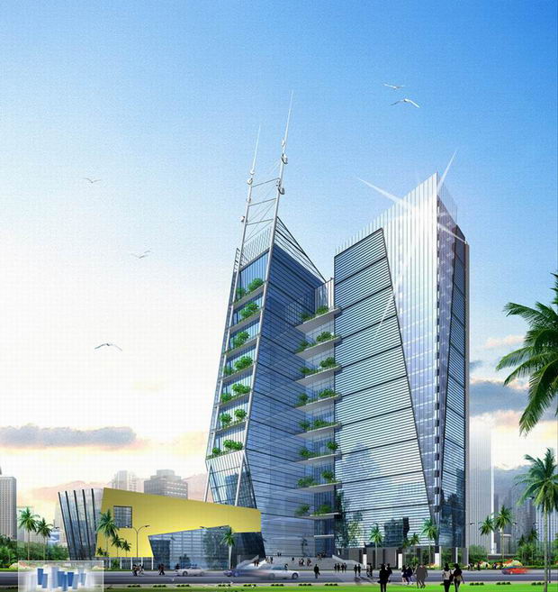 2008 the effect of the latest building plans, renderings villas, villa landscape effects, the effect of landscape architecture,
