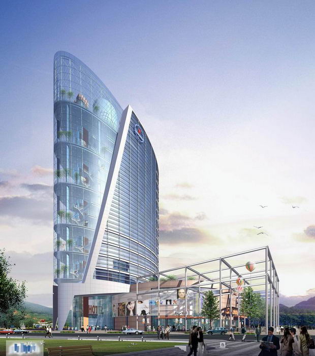 2008 the effect of the latest building plans, renderings villas, villa landscape effects, the effect of landscape architecture,