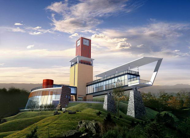 2008 the effect of the latest building plans, renderings villas, villa landscape effects, the effect of landscape architecture,