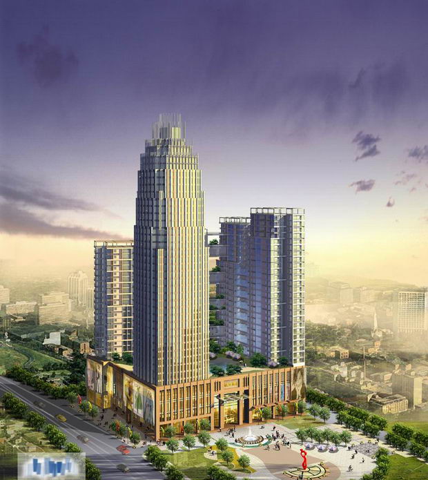 2008 the effect of the latest building plans, renderings villas, villa landscape effects, the effect of landscape architecture,