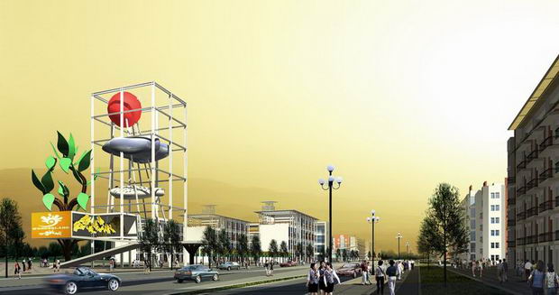 2008 the effect of the latest building plans, renderings villas, villa landscape effects, the effect of landscape architecture,
