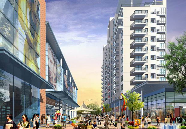 2008 the effect of the latest building plans, renderings villas, villa landscape effects, the effect of landscape architecture,