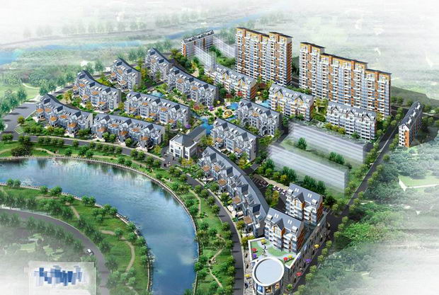 2008 the effect of the latest building plans, renderings villas, villa landscape effects, the effect of landscape architecture,