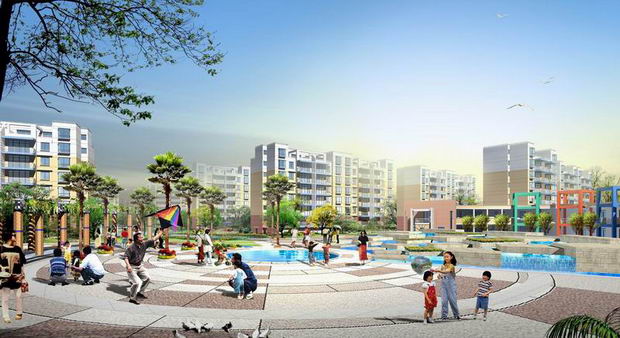 2008 the effect of the latest building plans, renderings villas, villa landscape effects, the effect of landscape architecture,