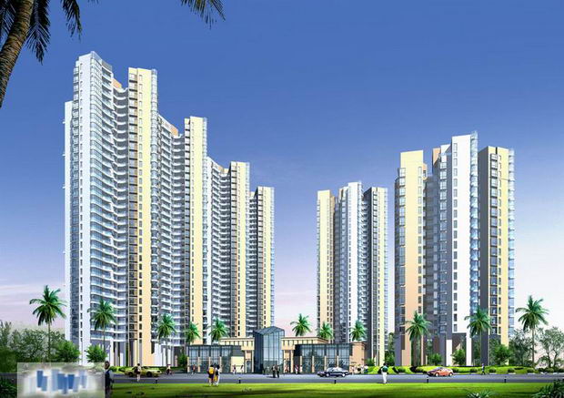 2008 the effect of the latest building plans, renderings villas, villa landscape effects, the effect of landscape architecture,