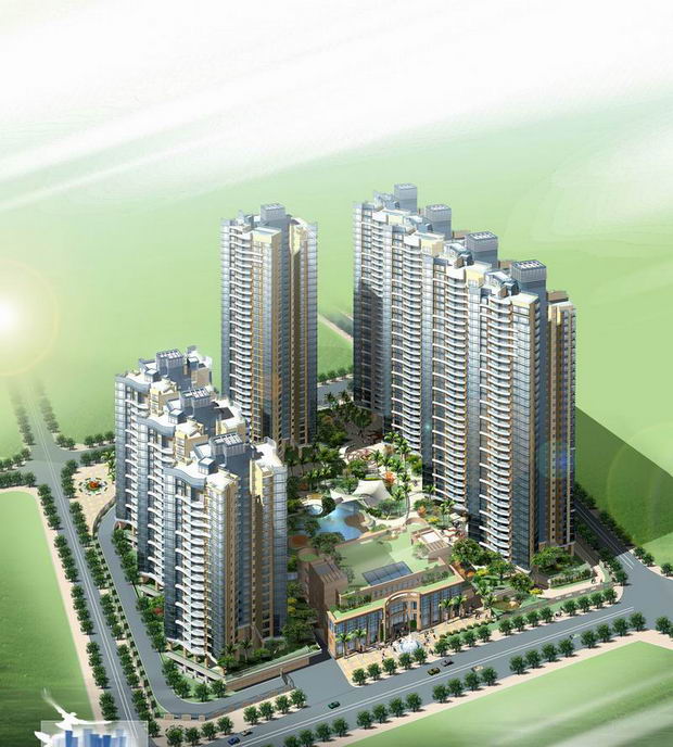 2008 the effect of the latest building plans, renderings villas, villa landscape effects, the effect of landscape architecture,