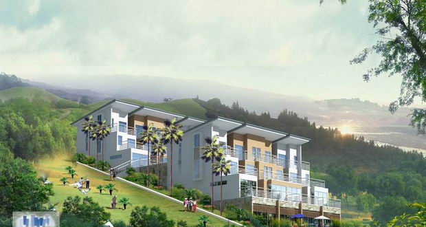2008 the effect of the latest building plans, renderings villas, villa landscape effects, the effect of landscape architecture,
